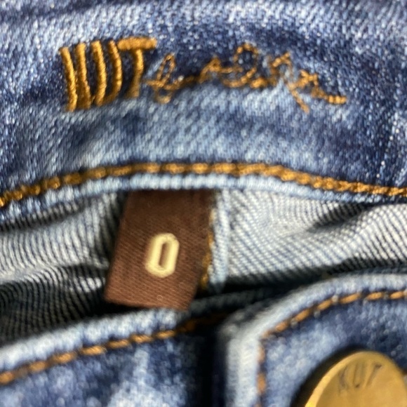 Kut from the Kloth Boyfriend Shorts Womens Size 0 Rolled Distressed Hem Shorts - Picture 3 of 6